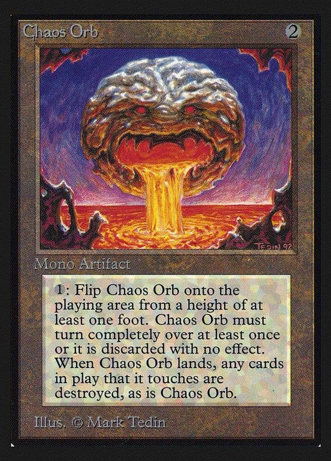 Magic: The Gathering MTG Single Chaos Orb [Collectors’ Edition]