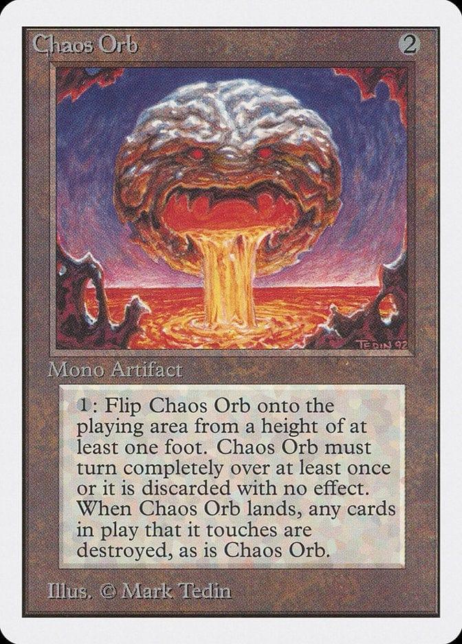 Magic: The Gathering MTG Single Chaos Orb [Unlimited Edition]
