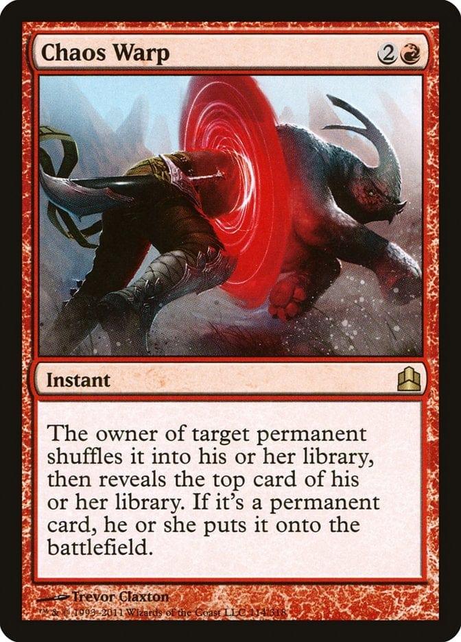 Magic: The Gathering MTG Single Chaos Warp [Commander 2011]