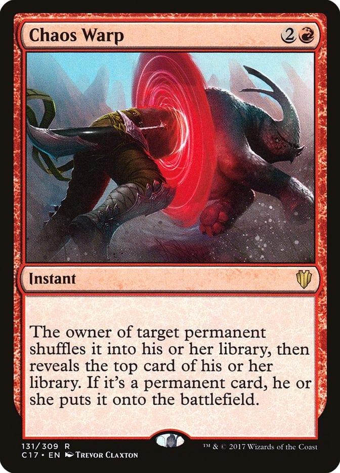 Magic: The Gathering MTG Single Chaos Warp [Commander 2017]
