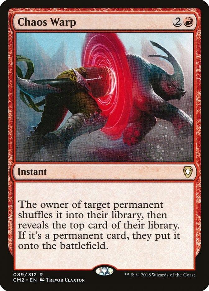 Magic: The Gathering MTG Single Chaos Warp [Commander Anthology Volume II]