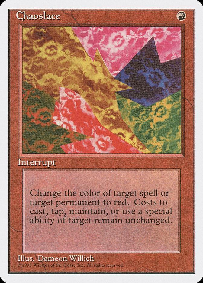 Magic: The Gathering MTG Single Chaoslace [Fourth Edition]