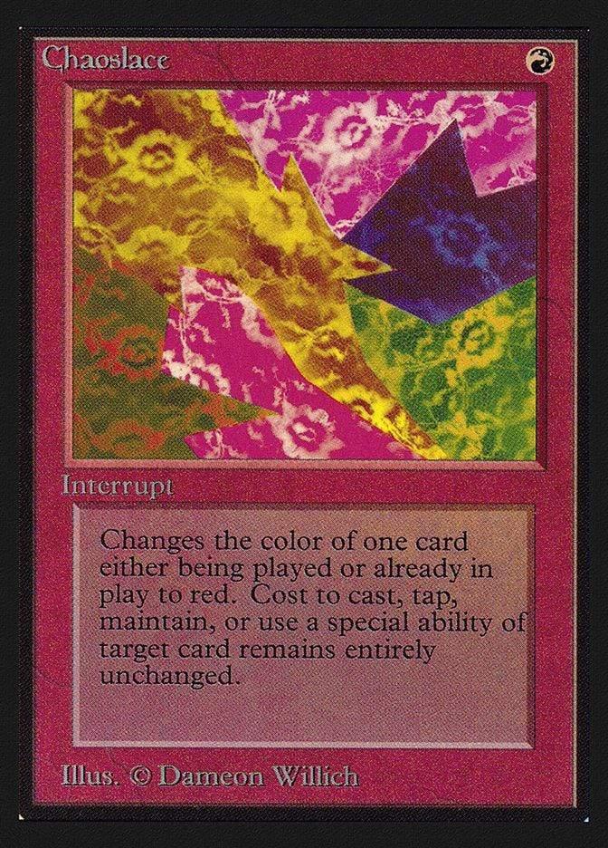 Magic: The Gathering MTG Single Chaoslace [International Collectors’ Edition]