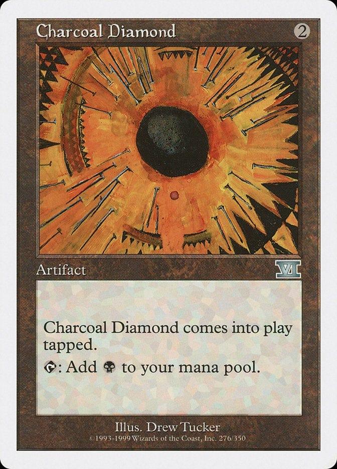 Magic: The Gathering MTG Single Charcoal Diamond [Classic Sixth Edition]