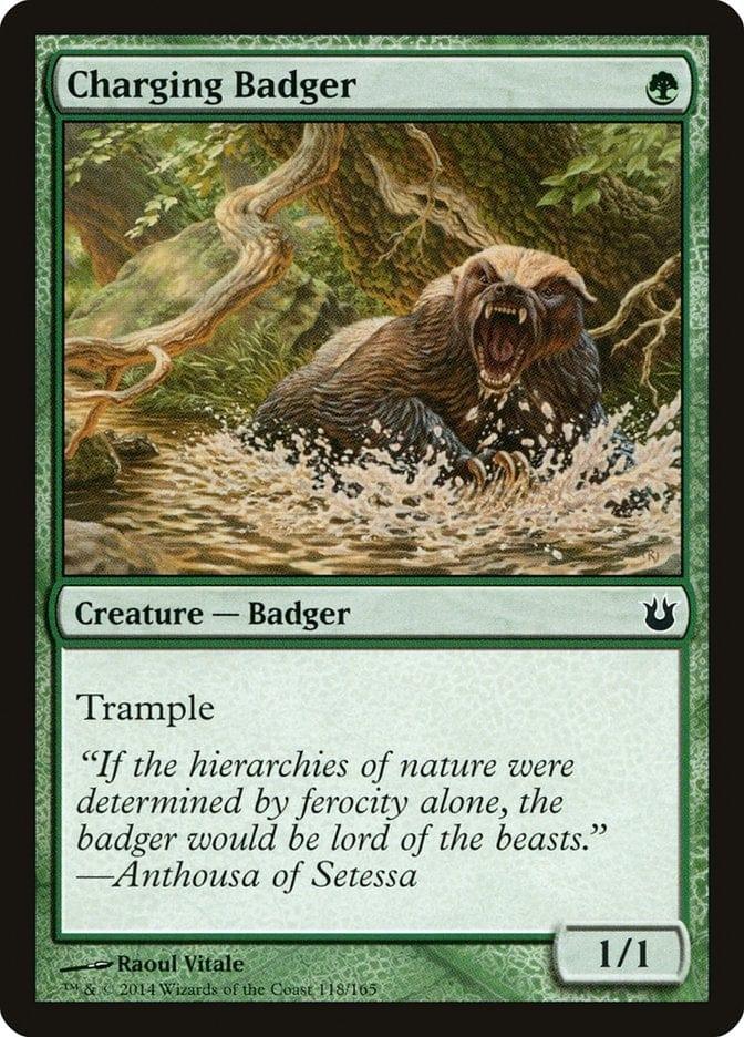 Magic: The Gathering MTG Single Charging Badger [Born of the Gods]