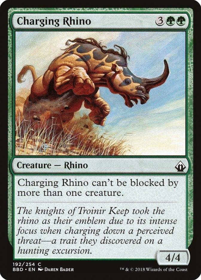 Magic: The Gathering MTG Single Charging Rhino [Battlebond]