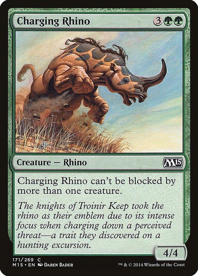 Magic: The Gathering MTG Single Charging Rhino [Magic 2015]