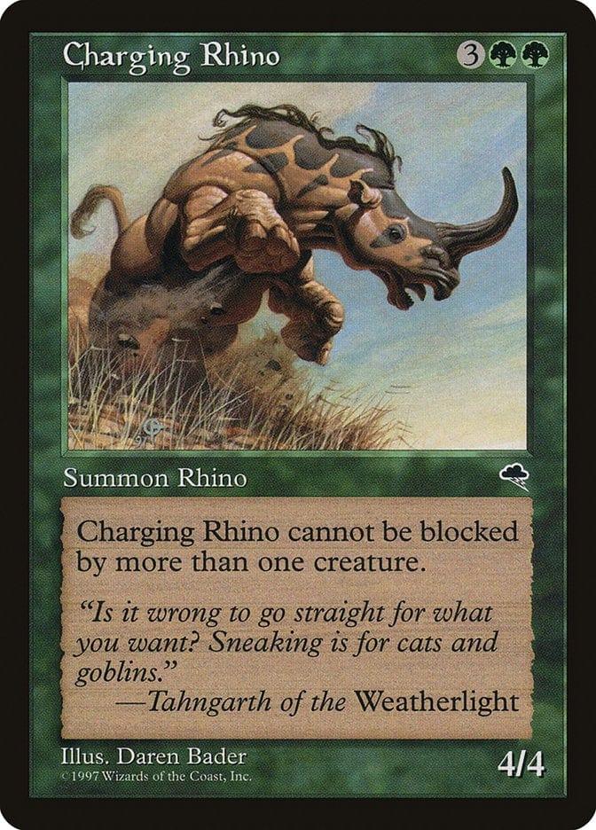 Magic: The Gathering MTG Single Charging Rhino [Tempest]