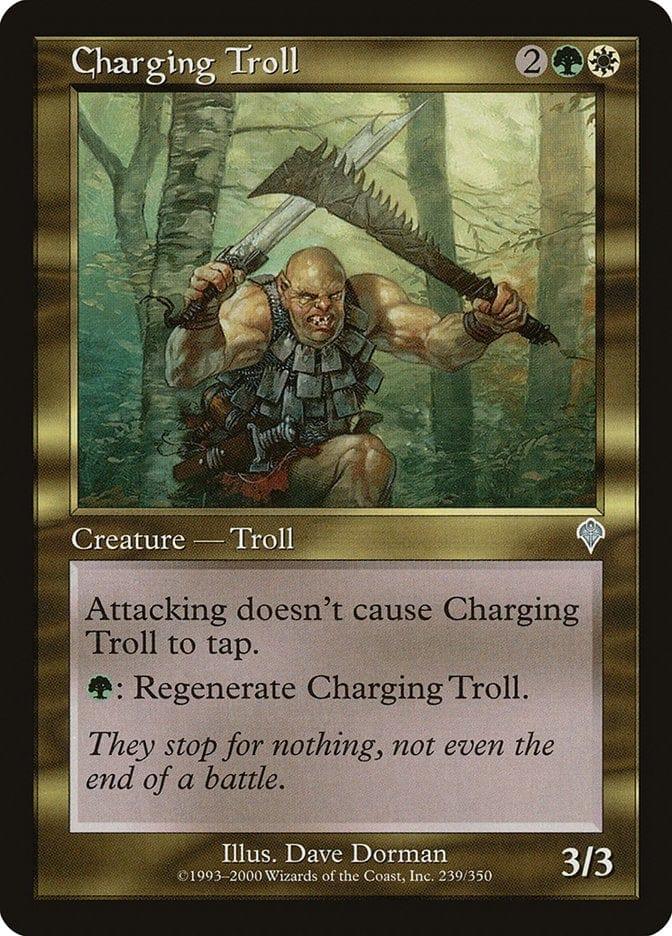 Magic: The Gathering MTG Single Charging Troll [Invasion]