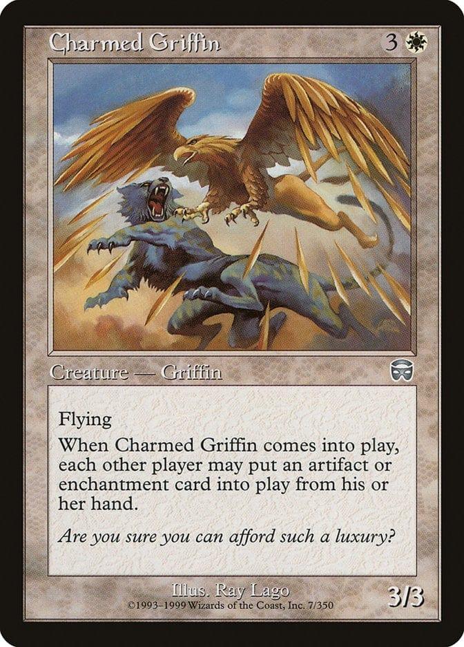 Magic: The Gathering MTG Single Charmed Griffin [Mercadian Masques]