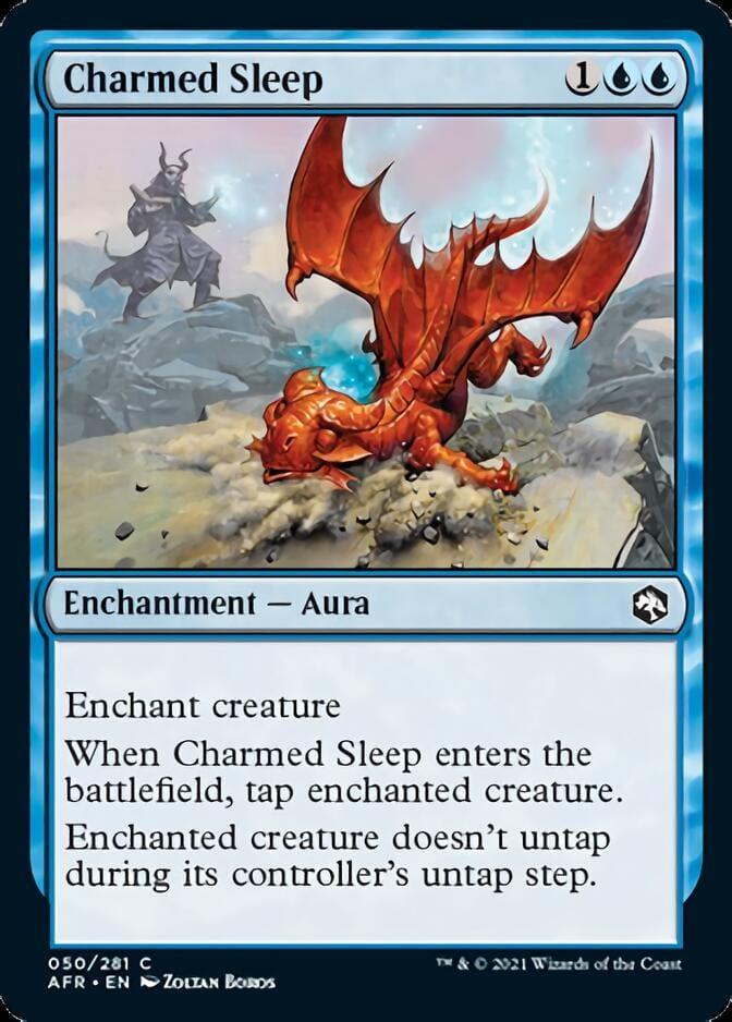 Magic: The Gathering MTG Single Charmed Sleep [Dungeons & Dragons: Adventures in the Forgotten Realms]