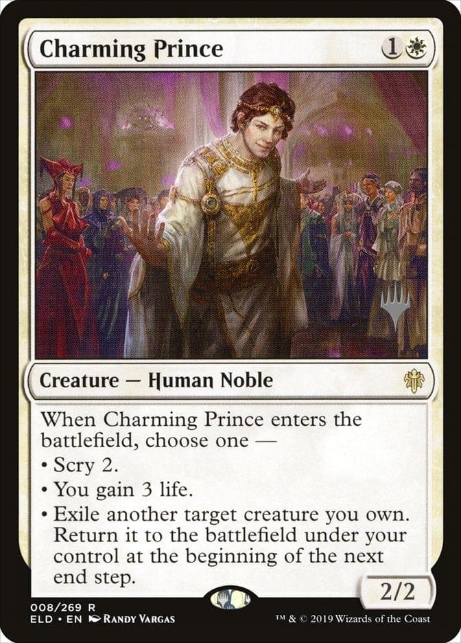 Magic: The Gathering MTG Single Charming Prince (Promo Pack) [Throne of Eldraine Promos]