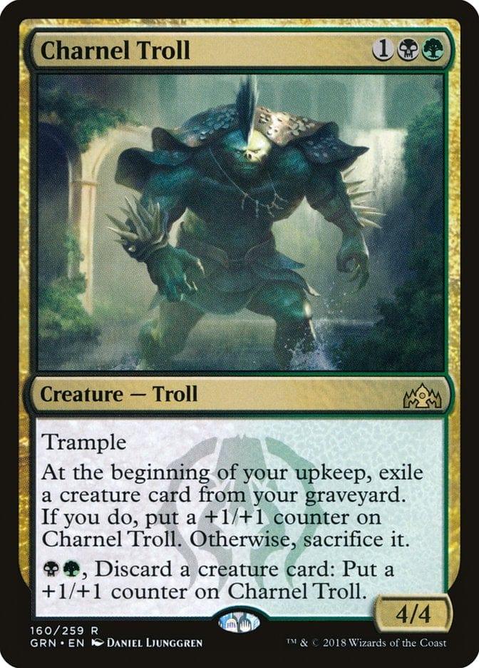 Magic: The Gathering MTG Single Charnel Troll [Guilds of Ravnica]