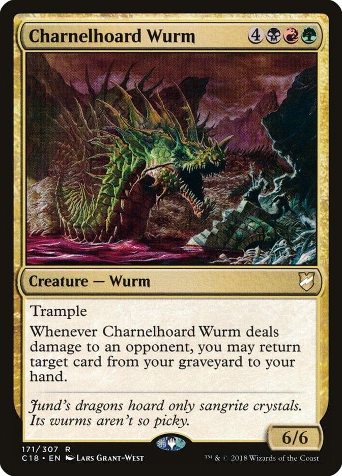 Magic: The Gathering MTG Single Charnelhoard Wurm [Commander 2018]
