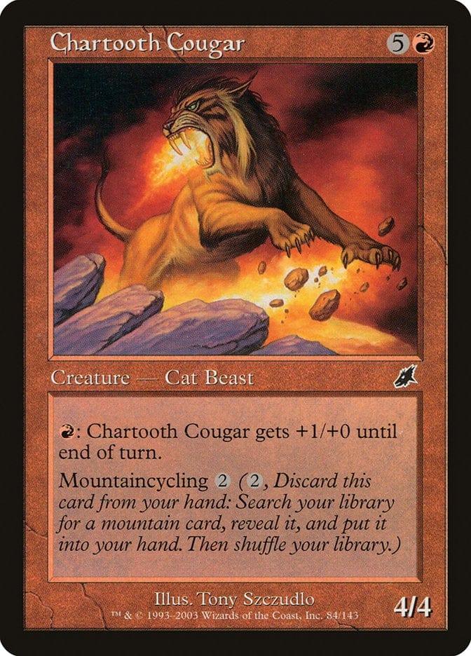 Magic: The Gathering MTG Single Chartooth Cougar [Scourge]