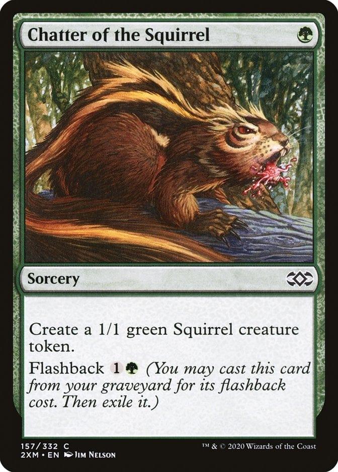 Magic: The Gathering MTG Single Chatter of the Squirrel [Double Masters]