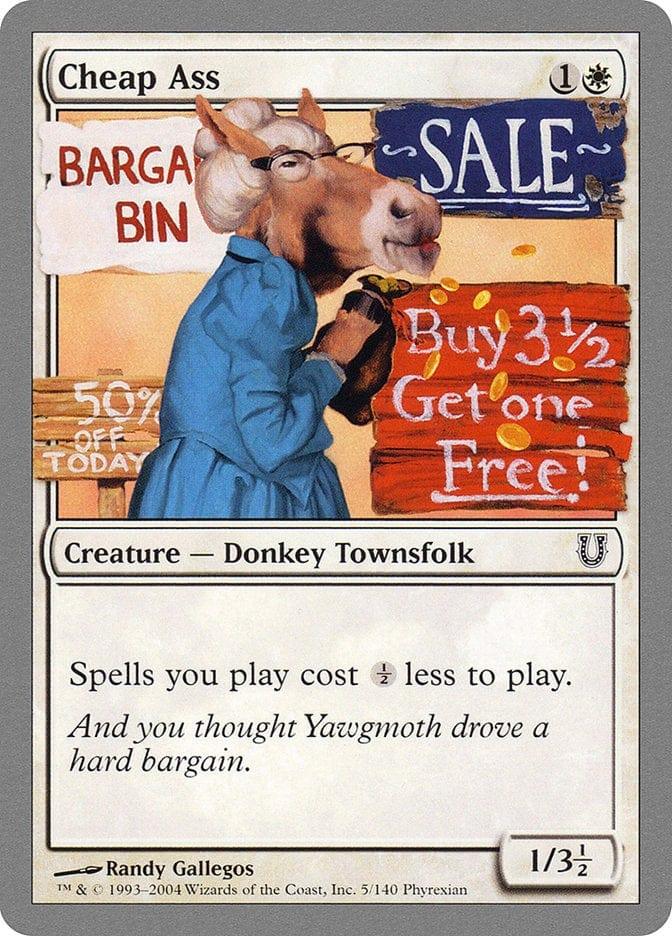 Magic: The Gathering MTG Single Cheap Ass [Unhinged]
