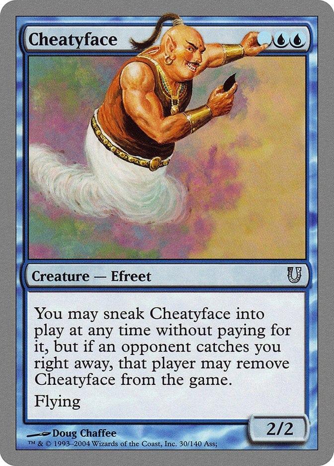 Magic: The Gathering MTG Single Cheatyface [Unhinged]