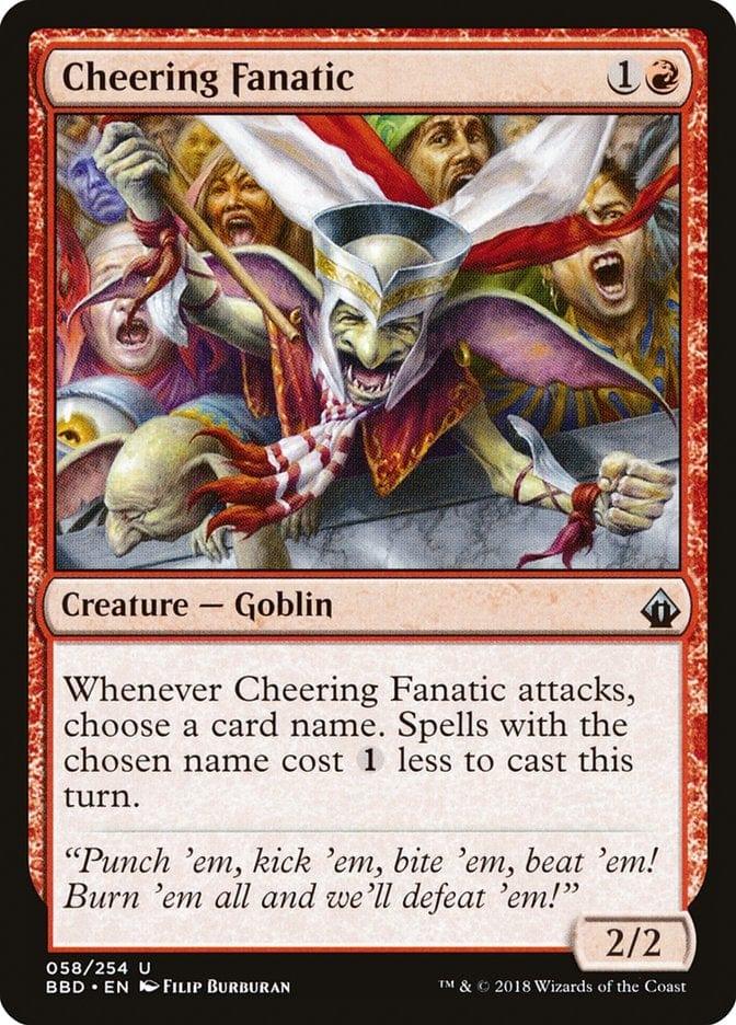 Magic: The Gathering MTG Single Cheering Fanatic [Battlebond]