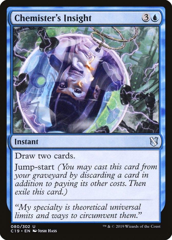 Magic: The Gathering MTG Single Chemister's Insight [Commander 2019]