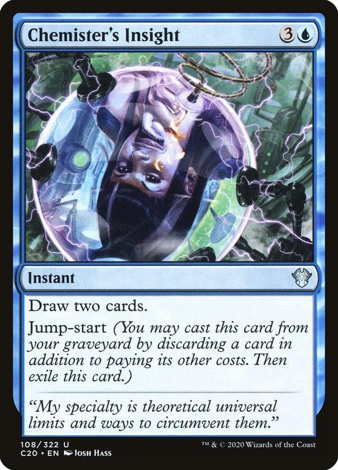 Magic: The Gathering MTG Single Chemister's Insight [Commander 2020]