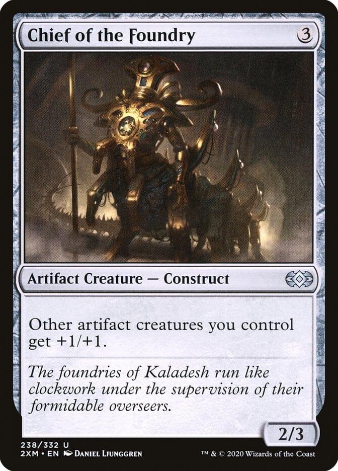 Magic: The Gathering MTG Single Chief of the Foundry [Double Masters]