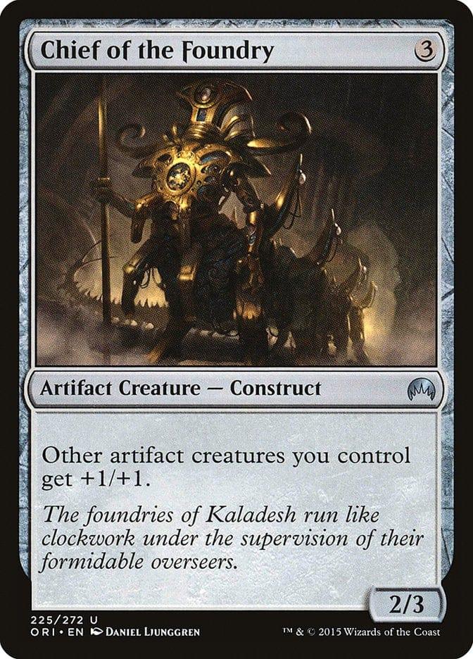 Magic: The Gathering MTG Single Chief of the Foundry [Magic Origins]