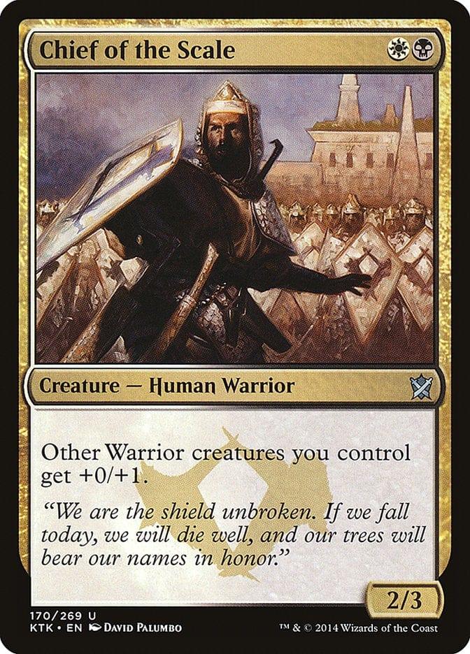 Magic: The Gathering MTG Single Chief of the Scale [Khans of Tarkir]