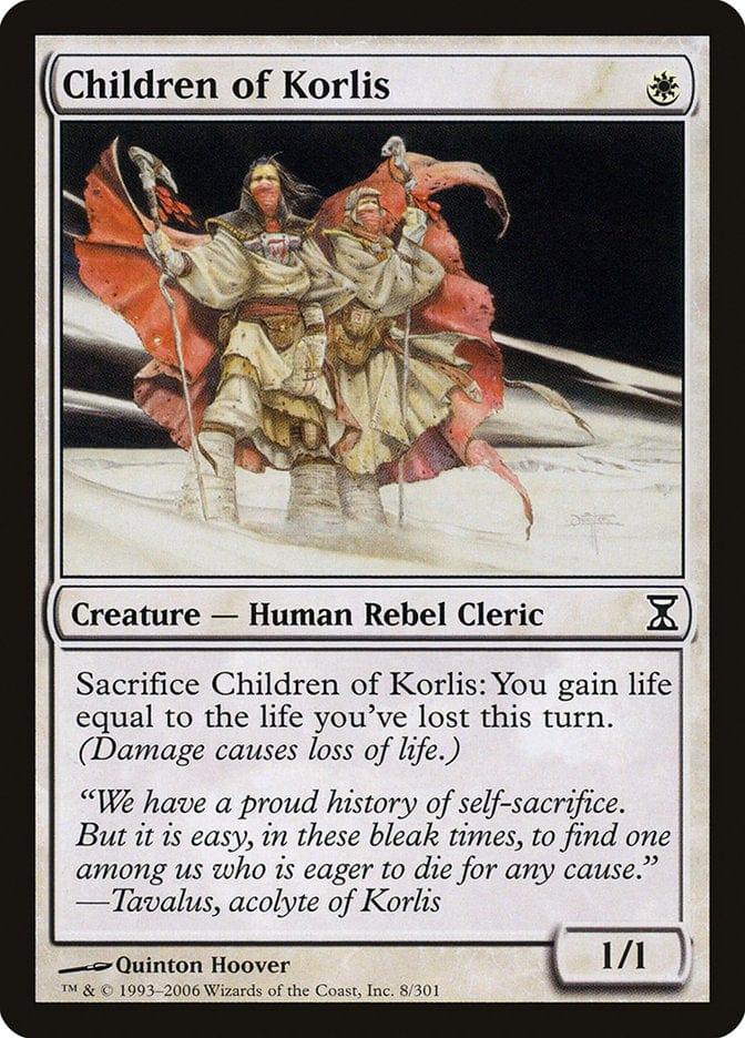 Magic: The Gathering MTG Single Children of Korlis [Time Spiral]