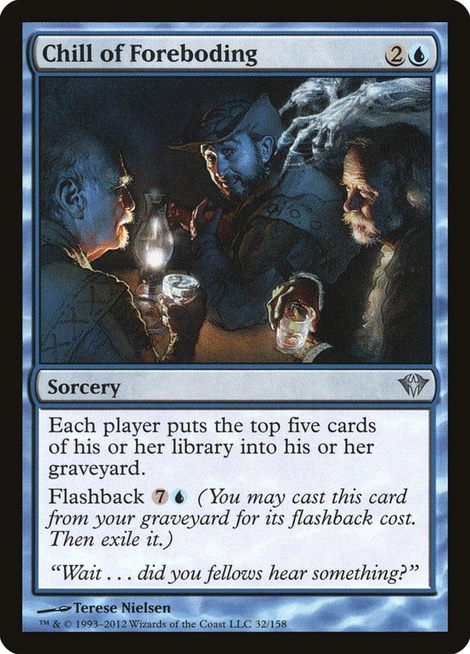 Magic: The Gathering MTG Single Chill of Foreboding [Dark Ascension]