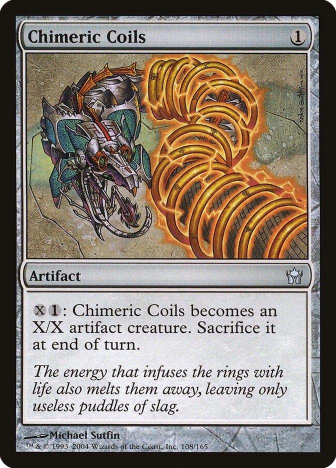 Magic: The Gathering MTG Single Chimeric Coils [Fifth Dawn]
