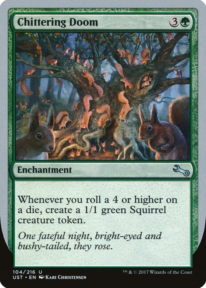 Magic: The Gathering MTG Single Chittering Doom [Unstable]