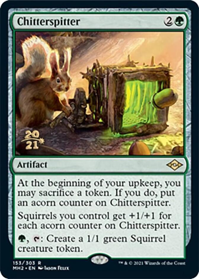 Magic: The Gathering MTG Single Chitterspitter [Modern Horizons 2 Prerelease Promos]