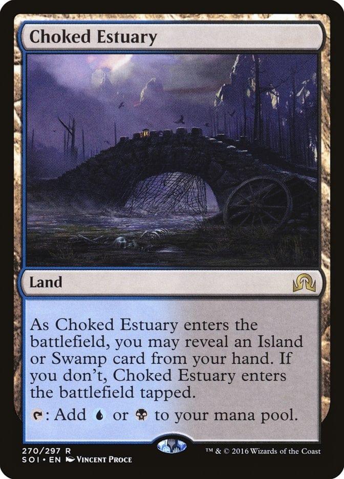 Magic: The Gathering MTG Single Choked Estuary [Shadows over Innistrad]