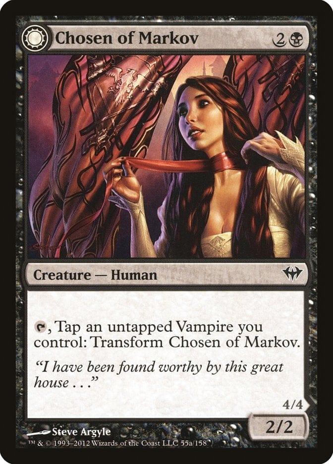 Magic: The Gathering MTG Single Chosen of Markov // Markov's Servant [Dark Ascension]