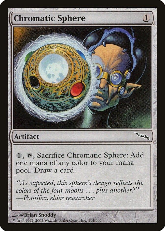Magic: The Gathering MTG Single Chromatic Sphere [Mirrodin]