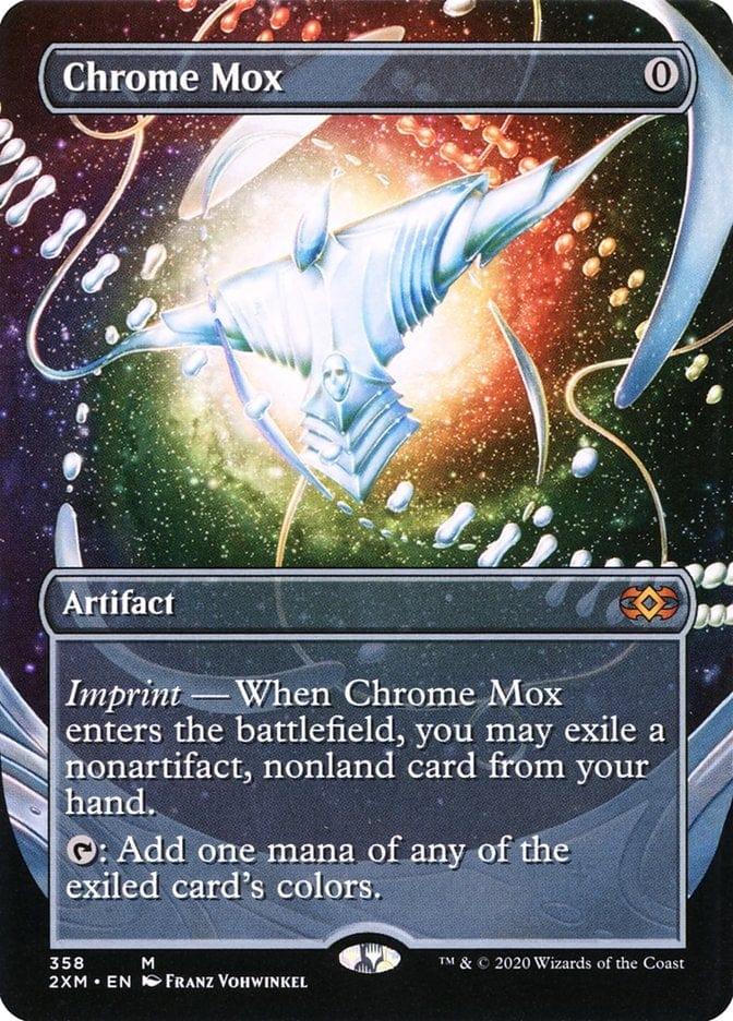 Magic: The Gathering MTG Single Chrome Mox (Toppers) [Double Masters Extended Art]