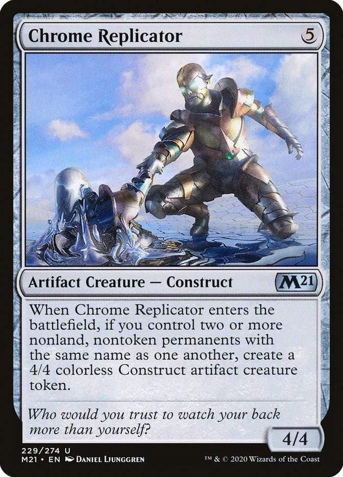 Magic: The Gathering MTG Single Chrome Replicator [Core Set 2021]