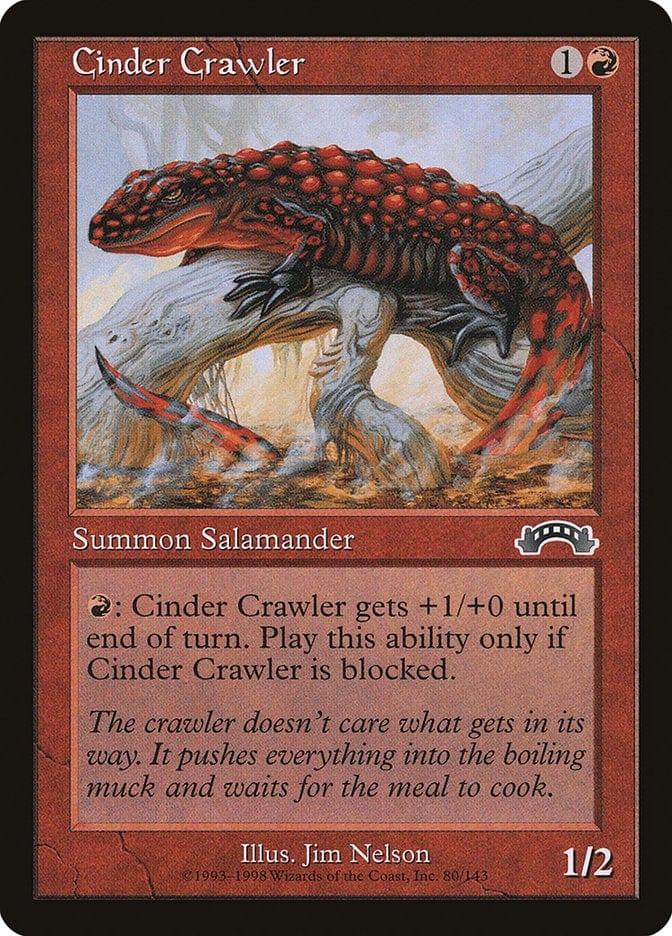 Magic: The Gathering MTG Single Cinder Crawler [Exodus]