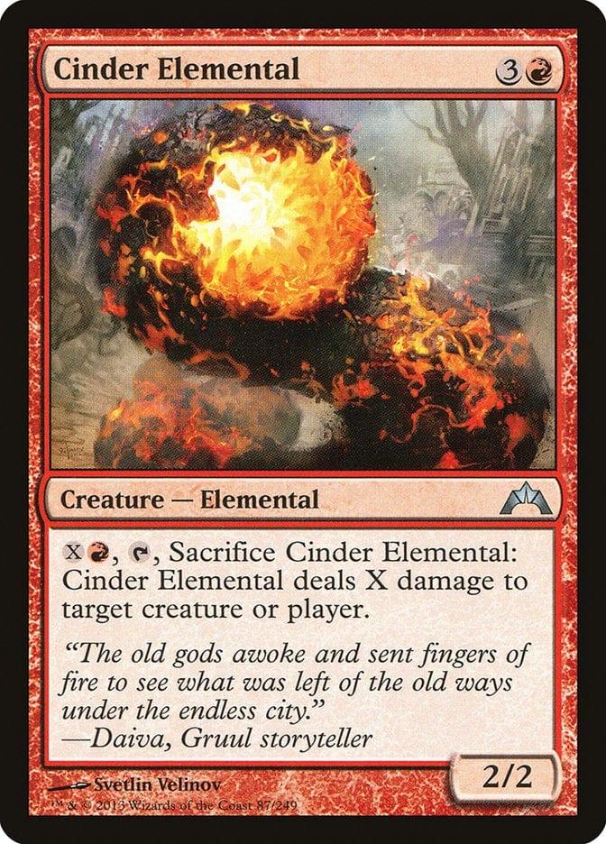 Magic: The Gathering MTG Single Cinder Elemental [Gatecrash]