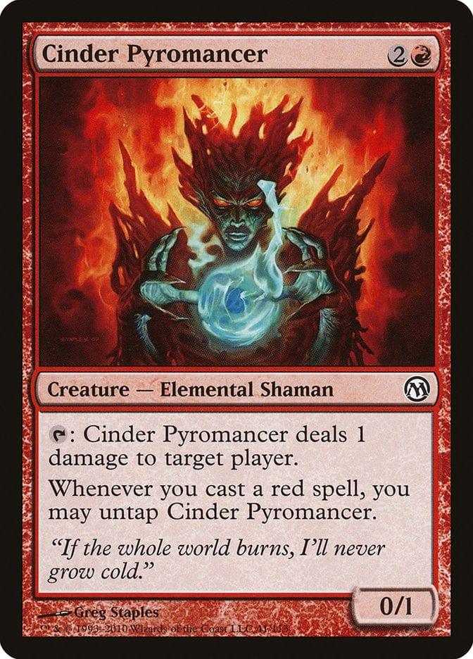 Magic: The Gathering MTG Single Cinder Pyromancer [Duels of the Planeswalkers]