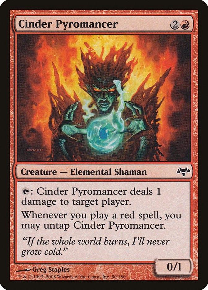 Magic: The Gathering MTG Single Cinder Pyromancer [Eventide]