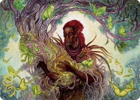 Magic: The Gathering MTG Single Circle of Dreams Druid Art Card (Gold-Stamped Signature) [Dungeons & Dragons: Adventures in the Forgotten Realms Art Series]