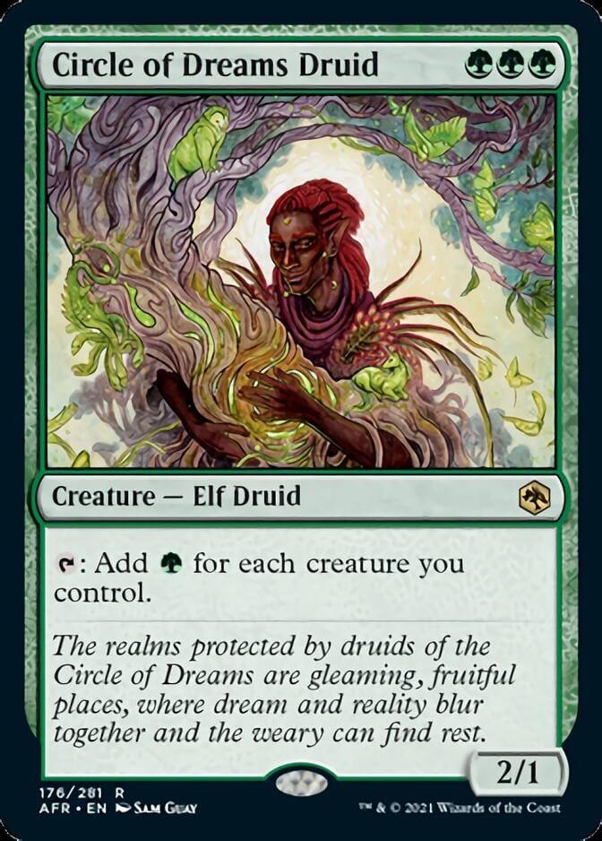 Magic: The Gathering MTG Single Circle of Dreams Druid [Dungeons & Dragons: Adventures in the Forgotten Realms]