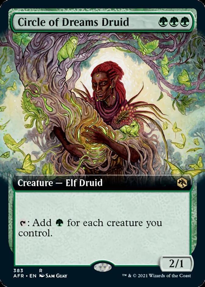 Magic: The Gathering MTG Single Circle of Dreams Druid (Extended) [Dungeons & Dragons: Adventures in the Forgotten Realms]