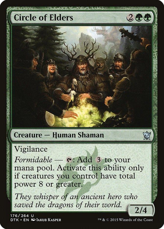 Magic: The Gathering MTG Single Circle of Elders [Dragons of Tarkir]