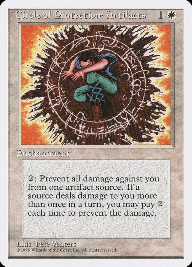 Magic: The Gathering MTG Single Circle of Protection: Artifacts [Fourth Edition]
