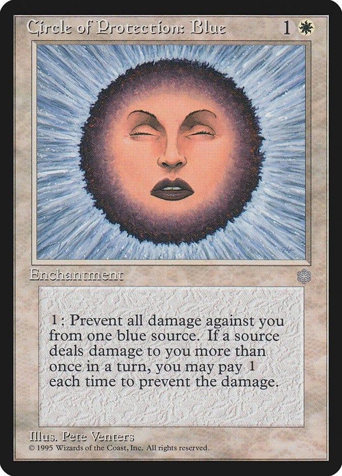 Magic: The Gathering MTG Single Circle of Protection: Blue [Ice Age]