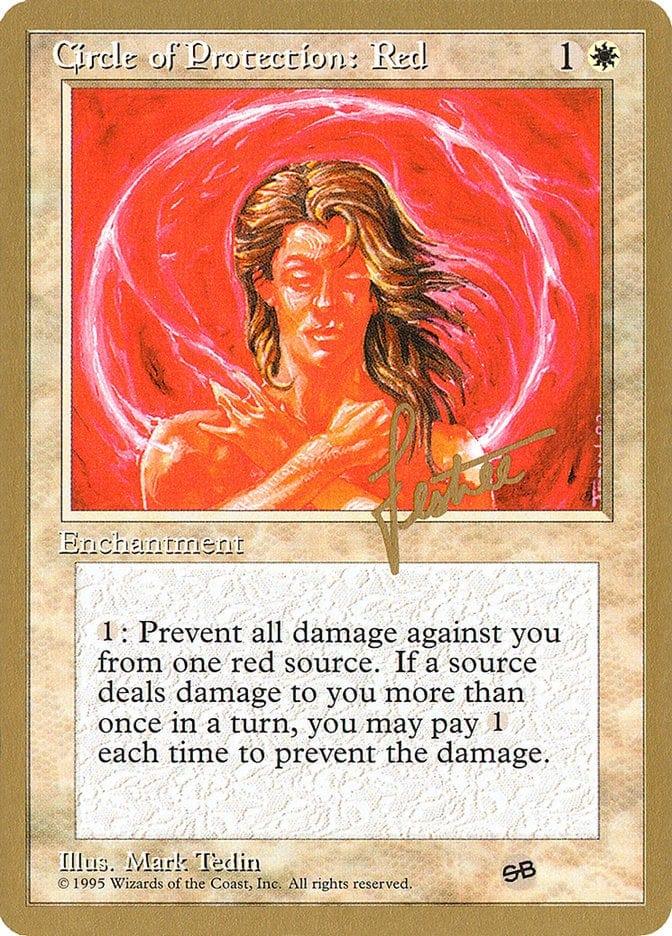 Magic: The Gathering MTG Single Circle of Protection: Red [Pro Tour Collector Set]