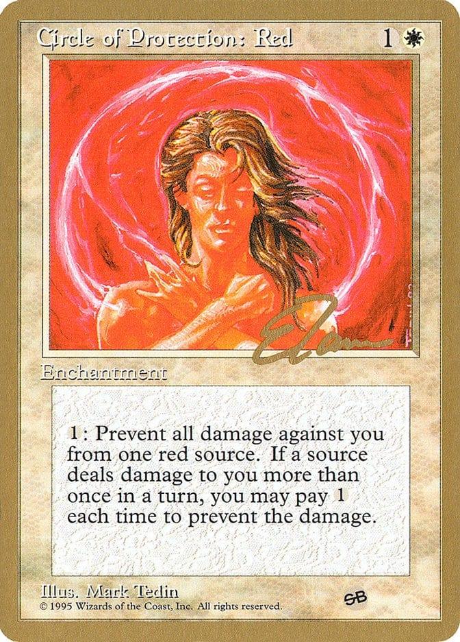 Magic: The Gathering MTG Single Circle of Protection: Red [Pro Tour Collector Set]